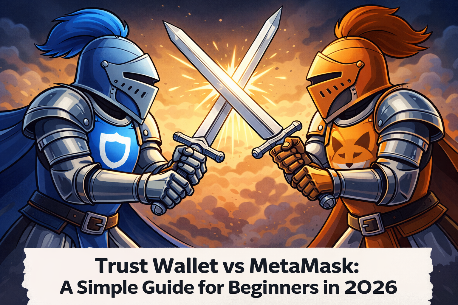 Trust Wallet vs MetaMask: A Simple Guide for Beginners in 2026