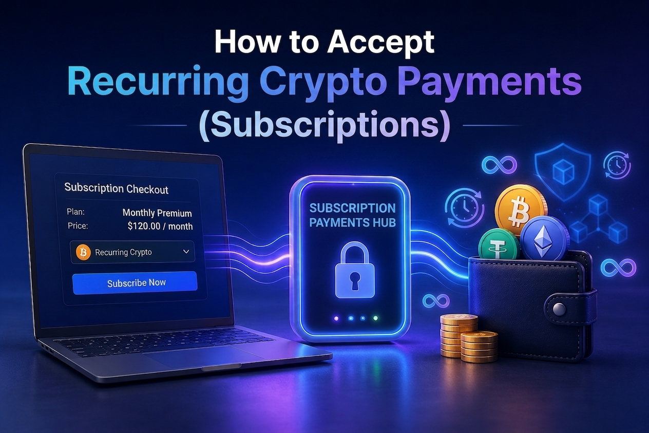 How to Accept Recurring Crypto Payments (Subscriptions)