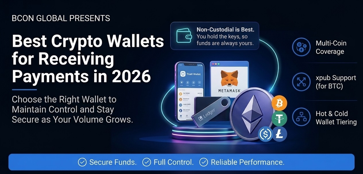 Best Crypto Wallets for Receiving Payments in 2026