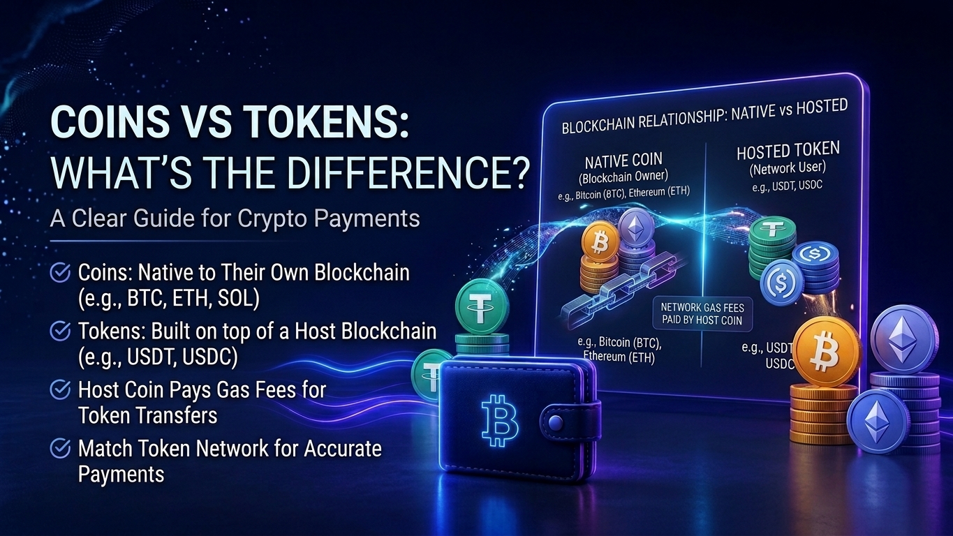 Coins vs Tokens: What’s the Difference?